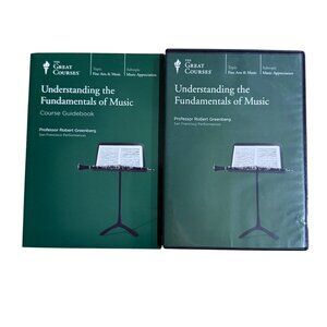 Great Courses Understanding the Fundamentals of Music DVDs Guidebook  Greenberg